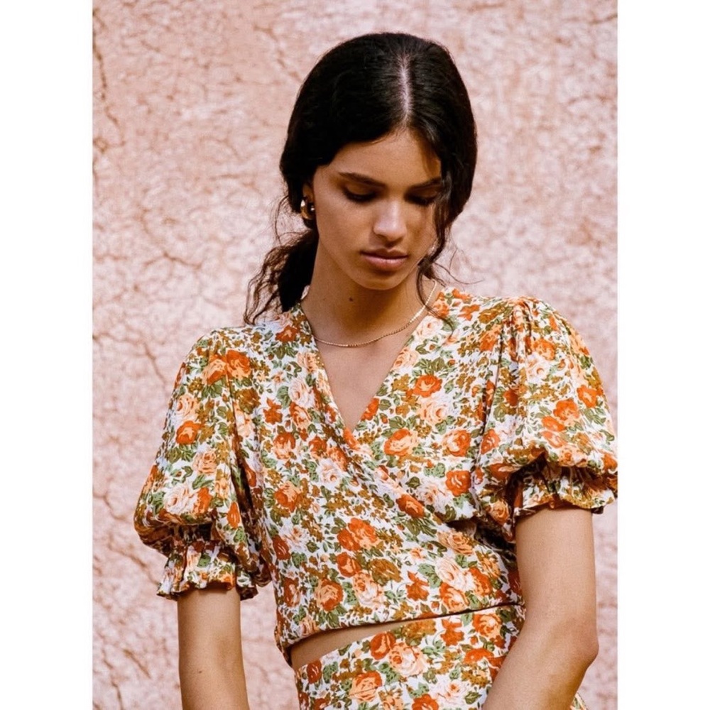 Faithfull The Brand Floral Blouse